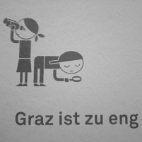 Detail einer Grafik im GrazMuseum